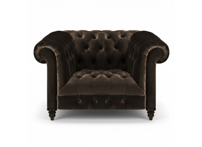 Brongen Chesterfield Polstersessel Modernt Textil Wunnzëmmer Eenzelstull