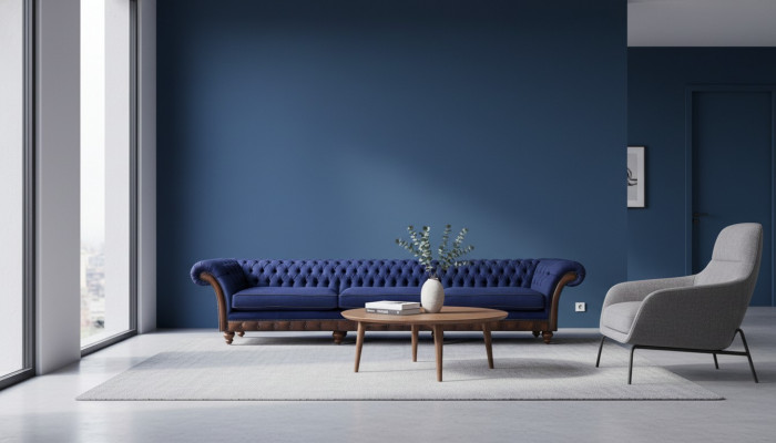 Chesterfield Luxus-Dreseater Sofa Modern Couch Stoff sofas Miwwelen