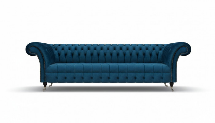 Luxuriéis Blo Chesterfield Sofa Polstercouch Designer Textil Sofa