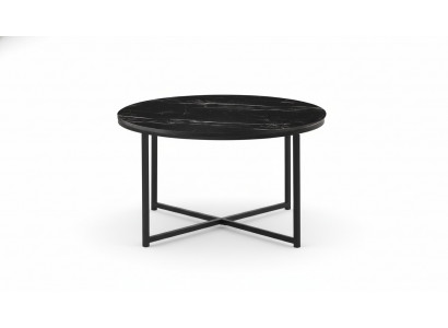 Couchtisch schwaarz Wunnzëmmer héichwäerteg modern minimalistesch Miwwelen nei Holz