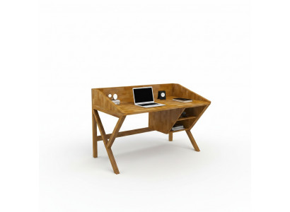 Moderne Schreifdësch Designer Büro Miwwelen Luxus Holzdëscher Eedel Miwwelen