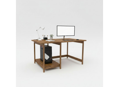Héichwäerteg Büro Miwwelen Stilvoll Schreifdësch Modern Holz Computerdëscher