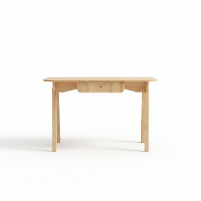 Crème Schreifdësch Designer Computerdësch Luxus Robust Büro Miwwel