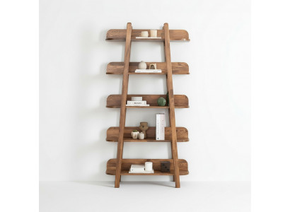 Däischterbrongen Bicherregal Wunnzëmmer Designer Holz Miwwelen Ofleege Regaler