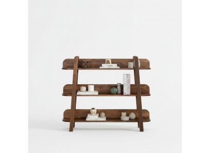 Moderne donkelbrong Bicherregal Designer Regaler Holz Ablagenregaler