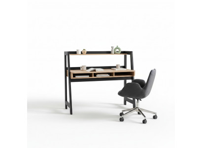 Schwaarz-Brongen Laptopdësch Designer Büro Miwwel Aarbechtszëmmer Dëscher