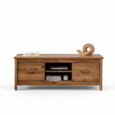 Elegante braun Holz Fernsehstänner Fernsehtisch Wunnzëmmer Luxus RTV