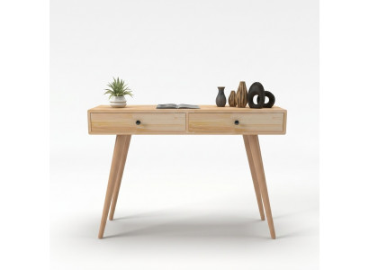 Héichwäerteg Béisch Konsolendësch Design Holz Dësch Konsol Konsolendëscher