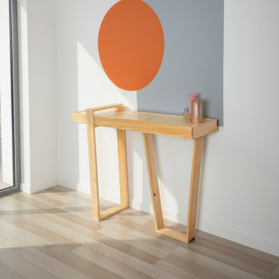 Stilvollen Konsolendësch Beige Wunnzëmmer Konsol Modern Designer Sideboard
