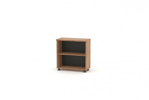 Aktiounskabinett mat Ablagebuedem Aarbechtszëmmer Braun Eenfaarweg Modern Stil