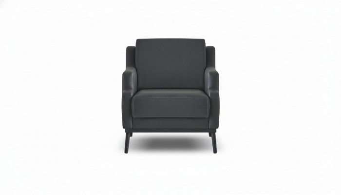 Fotell Donkelgrou Eenheetlech Modern Stil Design Aarbechtsraum Wunnzëmmer