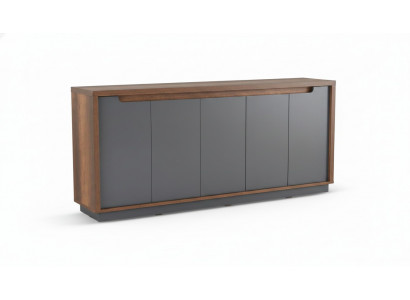 Sideboard Griichesch Braun Zweefaarweg Modern Design Rektangulär Aarbechtszëmmer