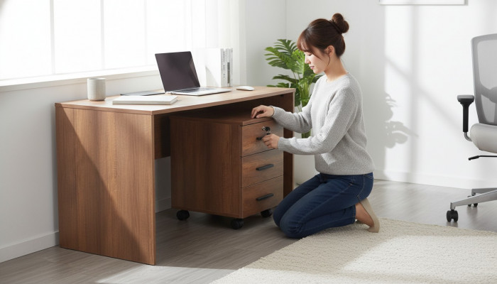 Aarbeiten Zëmmer Kommode Braun Tiräng Eefaarweg Modernen Design Rieder