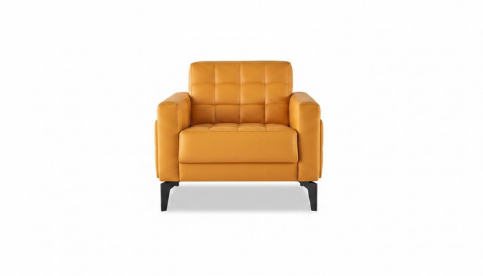Chesterfield Leedersëtz Fauteuil Modern Mëll Lieder Edelstol Holz Äermleen