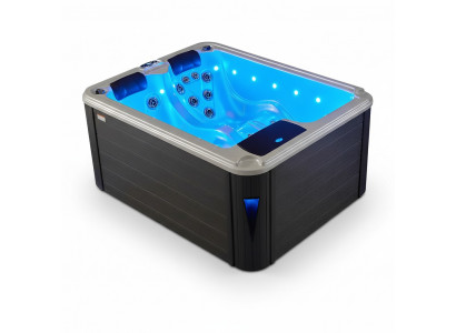 Outdoor Acryl Spa Whirlpool Whirlwanne Hydromassagewanne Relaxpool 190x150 cm