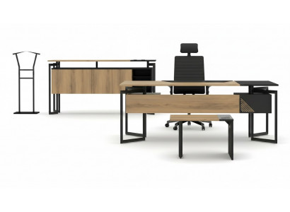 Schreibtisch Büroschrank Kommode Couchtisch Arbeitszimmer Set Büromöbel