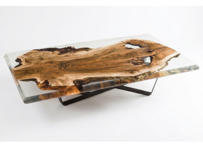 Couchtisch aus Holz in Braun modern elegant