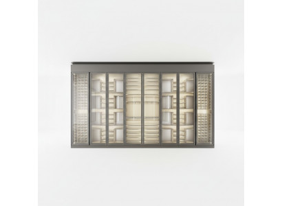 Weinkühlschrank Weinkühlgerät Design-Weinschrank Weinhalter Flaschenregal