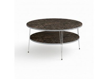 Couchtisch aus Holz in Braun im eleganten Design