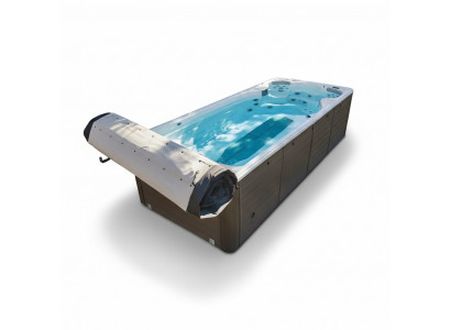 Outdoor Whirlpool Hydromassagewanne Massagebad Hot Tub Sprudelbad 398x230cm
