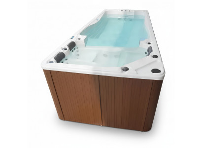Outdoor Spa Whirlpool Whirlwanne Außenwhirlpool Heißwasserbecken 580x225cm
