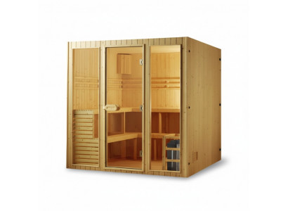Sauna Holzsauna Massivholzsauna Heißluftbad Saunakabine Saunaraum