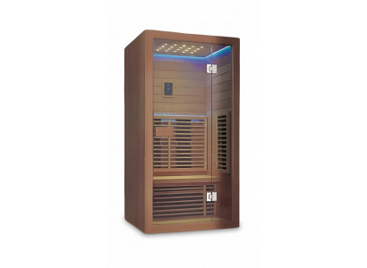 Saunaraum Lichtsauna Trockensauna Infrarotsauna Sauna Saunakabine 120x100 cm