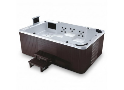 Massagebecken Außenwhirlpool Outdoor-Spa Whirlpool Whirlwanne 308x208 cm