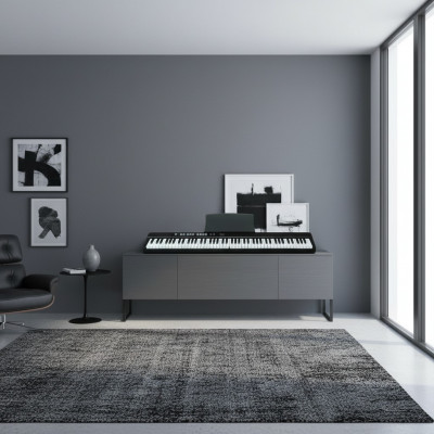 Přenosné elektronické piano s 88 klávesami: Bluetooth, připojení k aplikaci a mikrofonní vstup