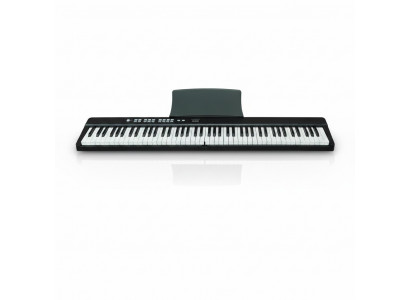 Přenosné elektronické piano s 88 klávesami: Bluetooth, připojení k aplikaci a mikrofonní vstup
