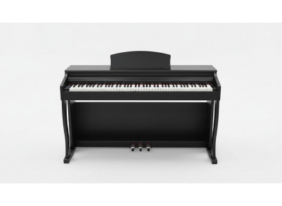 Černý digitální stage piano lesklé piano do domácnosti