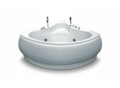 Massage Badewanne Whirlpool Spa Whirlwanne Hydromassagewanne 135x135 cm