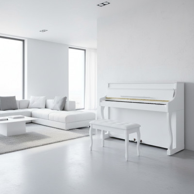 Digitální piano s plně otevíratelným víkem, vysoce kvalitní zpracování