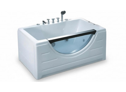 Massage Badewanne Whirlpool Spa Whirlwanne Hydromassagewanne 150x80 cm