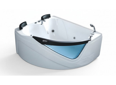 Massagebad Whirlpool Whirlwanne Hot Tub Blubberbad Hydromassagewanne 170x150 cm
