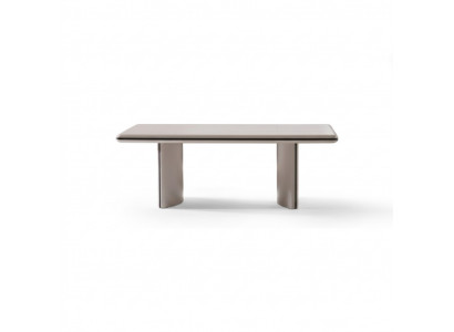 Beiger Holz Couchtisch im modernen Design