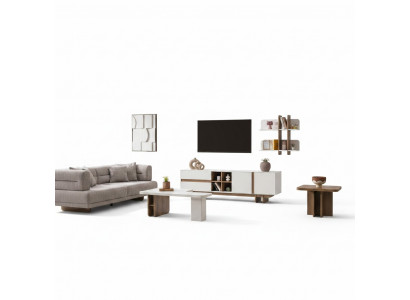 TV-Lowboard Minimalismus und Gemütlichkeit mit Stil