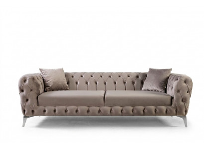 Modernes 3-Sitzer-Sofa Gemütliche Atmosphäre und Stil