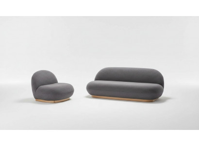 Design-Highlight – Set aus Sofa und Sessel