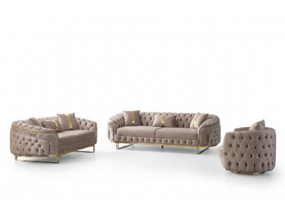 Stilvolles Set: Sofas und Sessel für jedes Interieur