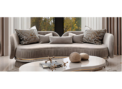 Exklusives Sofa Set mit Couchtisch für elegantes Wohnzimmer