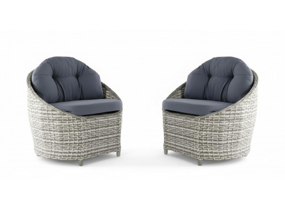 Sessel Grau Farbe Stil Modern Weicher Sessel Metallrahmen Stoff Neu