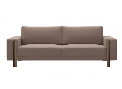 Minimalistisch 4-sitzer sofa Modernes Interieur Dunkelbraun Farbe