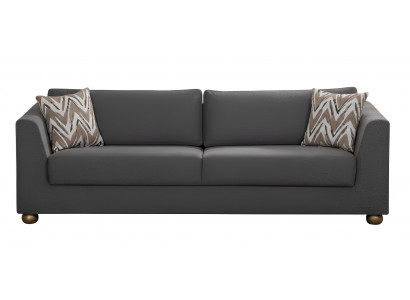 Neu 3-Sitzer-Sofa Holzrahmen Modernes Interieur Minimalistischer Stil