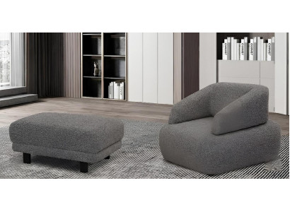 Elegante Sessel und Hocker für Ihr Wohnzimmer im minimalistischen Design