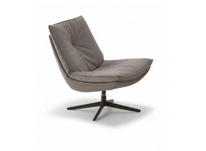 Moderner Drehsessel Lounge Sessel Design Sessel Wohnzimmer