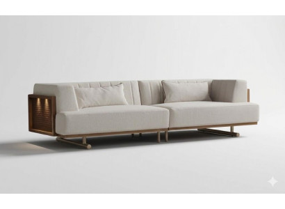Modernes Designer Sofa 3-Sitzer Couch Wohnzimmer Polstersofa