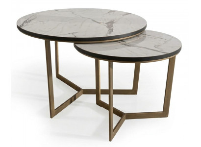2 moderne Couchtische im stilvollen Design mit eleganter Ausstrahlung