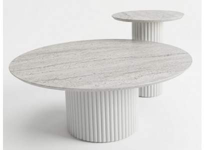Wohnzimmer Set mit Couchtisch und Beistelltisch im modernen Design