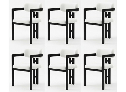 6er-Set Polsterstühle – komfortabel, elegant und modern im Design